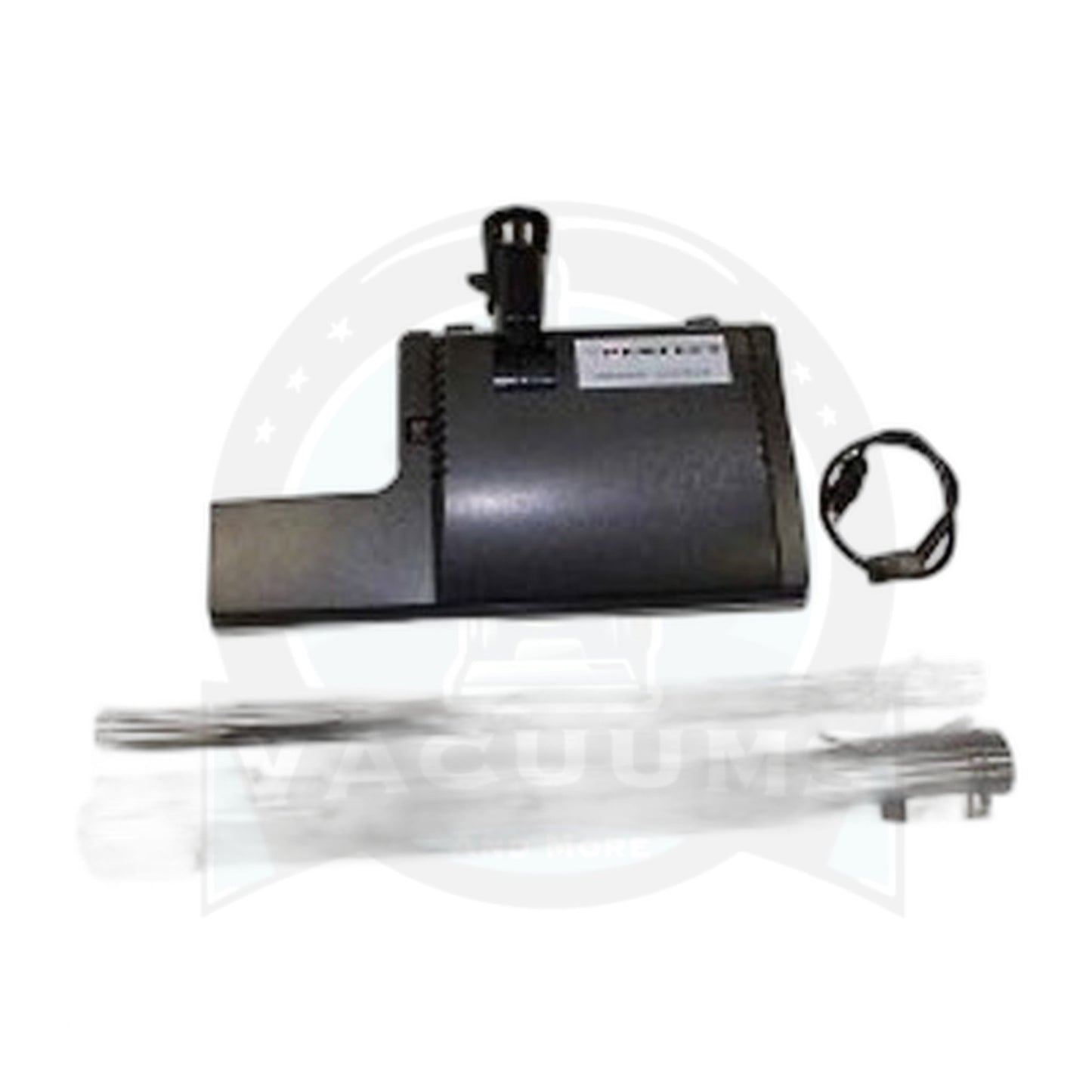 Perfect Power Nozzle Assembly with Geared Belt and Wands, Black