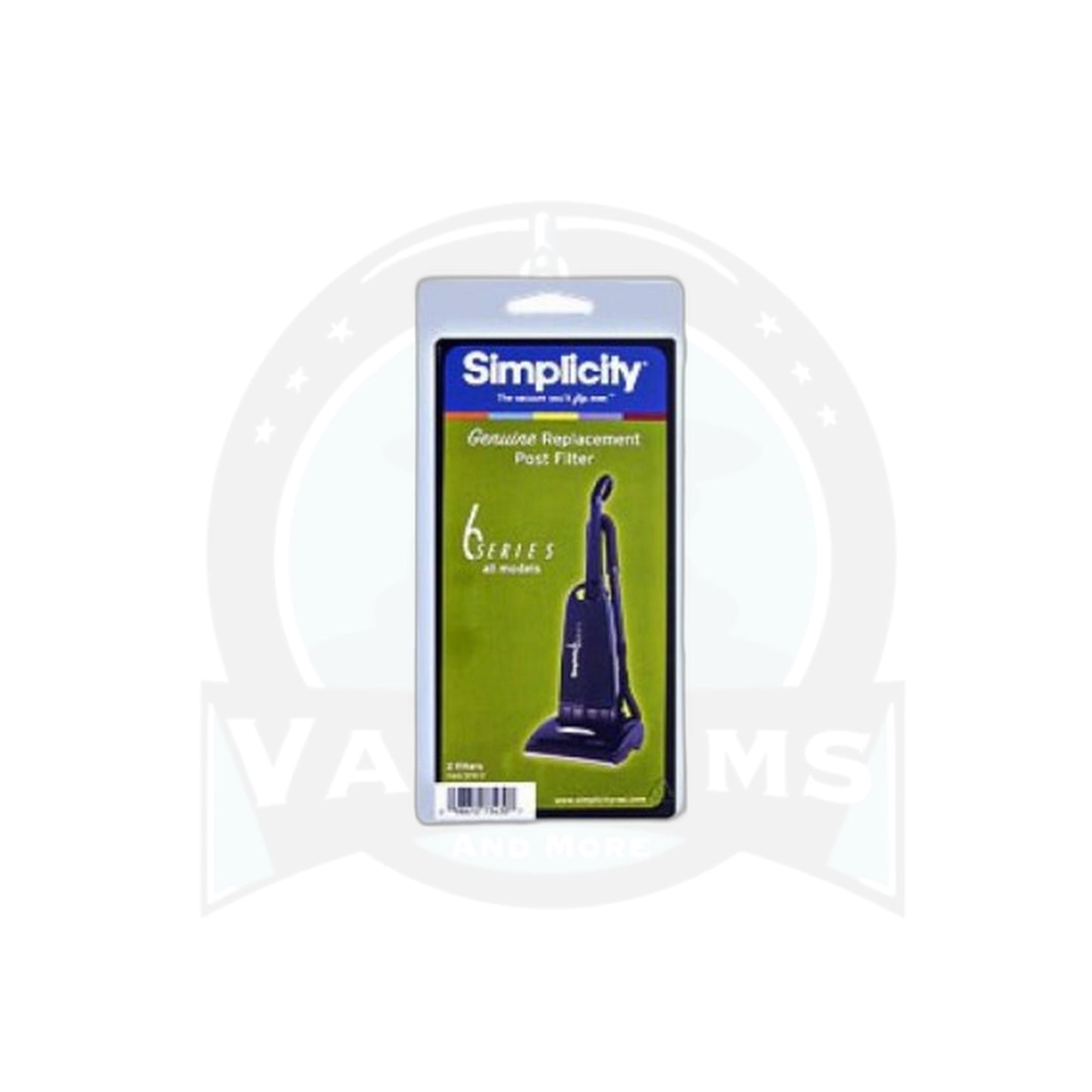 Simplicity 6000 Series Upright Post Filter, 2-Pack