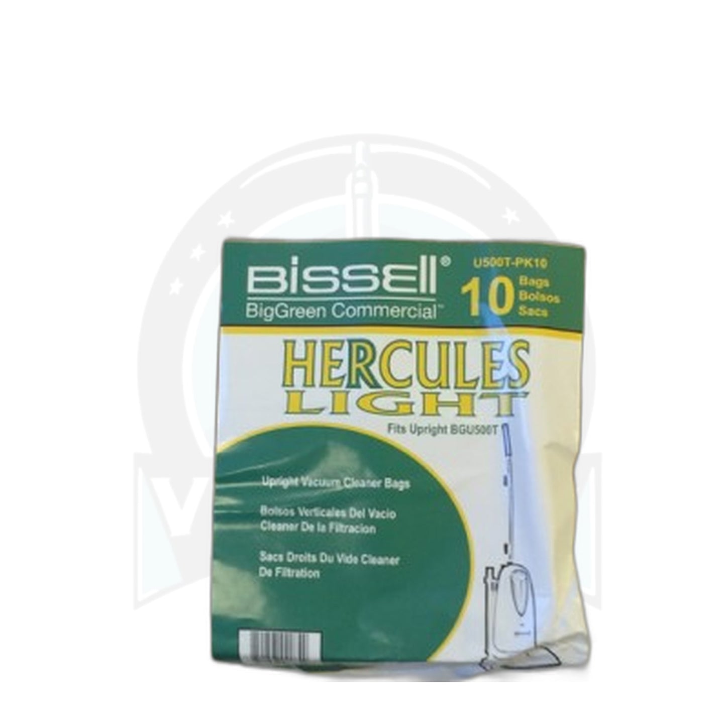 Bissell BGU500T Little Hercules Paper Bags w/ T-O-B, 10-Pack