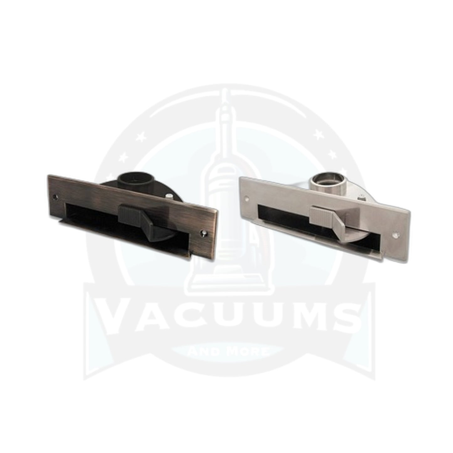 Vac N Clean Copper Dust Pan Sweep Inlet, Low Profile Fitting, No LED